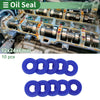 Oil Seal 12x24x6mm 10 Pcs Seal Ring Rotary Shaft TPU