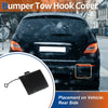 Mercedes-Benz W251 R350 (2006-2012) Black Rear Bumper Tow Hook Cover