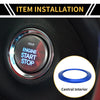Ford F-150 Engine Start Stop Button Switch Knob Cover Ring (2016-2021)