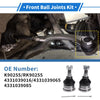 Toyota Tacoma 2 x Front Upper Ball Joints (1995–1997)
