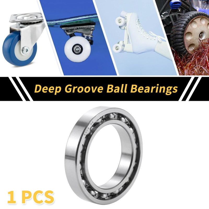 Scooter Skateboard Wheel 6909 Deep Groove Ball Bearings 45x68x12mm