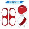 Dodge Challenger Car Front Left Right Side Headlight Trim Rings (2015-2023)