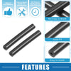 Jeep Wrangler JK JKU 2007-2017 Black 2 x Pack Car Sun Visor Repair Tube