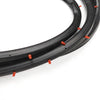 Weatherstrip Door Rubber Pair Fits Nissan Sunny Sentra B13 2D Sedan 1990-93 D11
