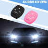 Honda Accord Civic CR-V Pilot Black Pink () Smart Key Fob Covers
