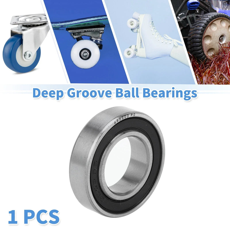 Scooter Skateboard Wheel 6902DD 15x28x7mm Deep Groove Ball Bearings