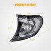 BMW 3 Series E46 325i Clear Parking Light Turn Signal (2002-2005)