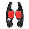 VW Tiguan Golf 7 Passat B8 Black Carbon Steering Wheel Shift Paddle (2016-2023)