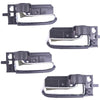 Interior Door Handle Gray Set 4 Fits Toyota Corolla Altis CE120 SED 2001-07 D06