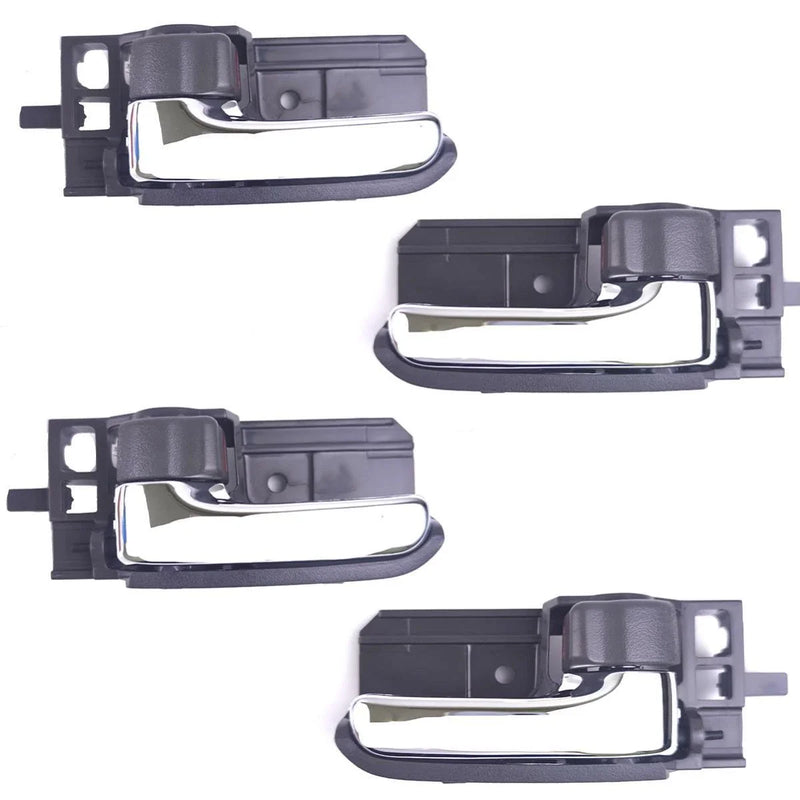 Interior Door Handle Gray Set 4 Fits Toyota Corolla Altis CE120 SED 2001-07 D06