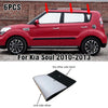 Kia Soul 6 x Side Window Camp Black Silver Privacy Sunshade (2010–2013)