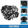 Jeep (2018-2023) - 20 Set, Black Grille Fender Flare Hardware Kit