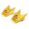KAWASAKI Ninja 300 / 250 / Z250 / 300 Gold Rear Flat Fork Covers (2013-2016)