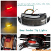 Harley FLHTC FLHTK FLTRU LED Auxiliary Fender Tip Light w/ Turn Signals