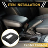 GMC Microfiber Leather Diamond Grid Grey Center Console Cover