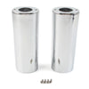 Harley Street Glide, Road King, Softail Smooth +2" Extended Fork Slider Covers (2006-2023)