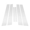 Nissan Altima (2007-2012) Chrome Silver 6 Pcs Door Pillar Window Trim
