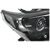 Toyota Landcruiser 200 07-15 Angel-eye Projector LED BLACK Headlights