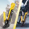 Motorcycle Kickstand/Set/Side Support Stand CNC Aluminum Alloy Gold Tone