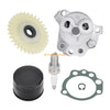 Yamaha Raptor 660R Oil Pump Filter Cleaner Gear Gasket Spark Plug Kit (2001–2005)