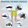 Car, Boat, Truck, RV, SUV, Motorcycle 25 x 20A Mini Blade Fuses (N/A)