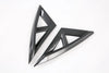 Hyundai Elantra Front Fog Light Lamp Lid Carbon Fiber Cover Trim (2021-2024)