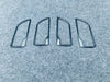 2020-2023 Toyota Highlander Inner Steel Door Handle Carbon Fiber Cover Trim (2020-2023)