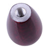 Universal Cars Red Real Carbon Fiber Gear Shift Knob with 3 Adapters