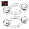 Honda TRX90X 2 Pack Engine Front Sprocket Retainer Plate (2009-2024)