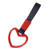 Universal Drift Car HEART Red TSURIKAWA Ring Handle Strap Charm