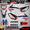 Honda CRF 250 Full Custom Graphic Kit (2004-2005)