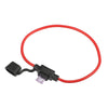Car 4 x 12 Gauge Mini Blade Style Inline Fuse Holders with 35A Fuses
