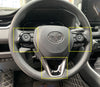 Toyota RAV4 (2019-2023) 3 x ABS Steering Wheel Black Garnish Cover Trim