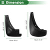 Hyundai Accent (2007-2010) with Mount Accessories Mud Flaps Splash Guards