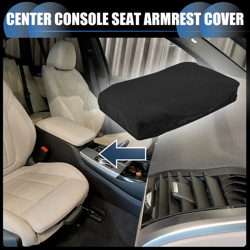 BMW X3 (2011-2023) Neoprene Black Armrest Protector Cover Pad