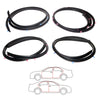 Nissan Sylphy Almera Pulsar 2000-2006 Front Rear Door Weatherstrip Set