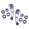 Car Billet Aluminum Manual Window Crank Handle Kit (Fits Most Models)