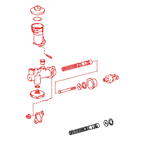 Toyota Hilux 1978-1983 Clutch Master Cylinder