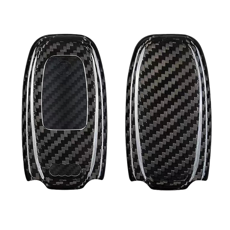 Audi A3 A4 A5 A6 A7 S5 Carbon Fiber Key Case Cover (2000-2023)
