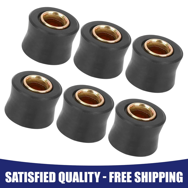 Universal 6 x 10mm Rear Shock Absorber Cushion Rubber Ring Bushing