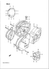 Suzuki GSX1100F Stainless Bolts Crankcase Engine Cover Kit Cap Head Set