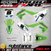 Kawasaki KXF 250 2021-2022 Delta Style Stickers Custom Decal Kit