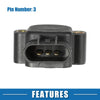 Ford Excursion Limited XLT Throttle Position Sensor (2000-2001)