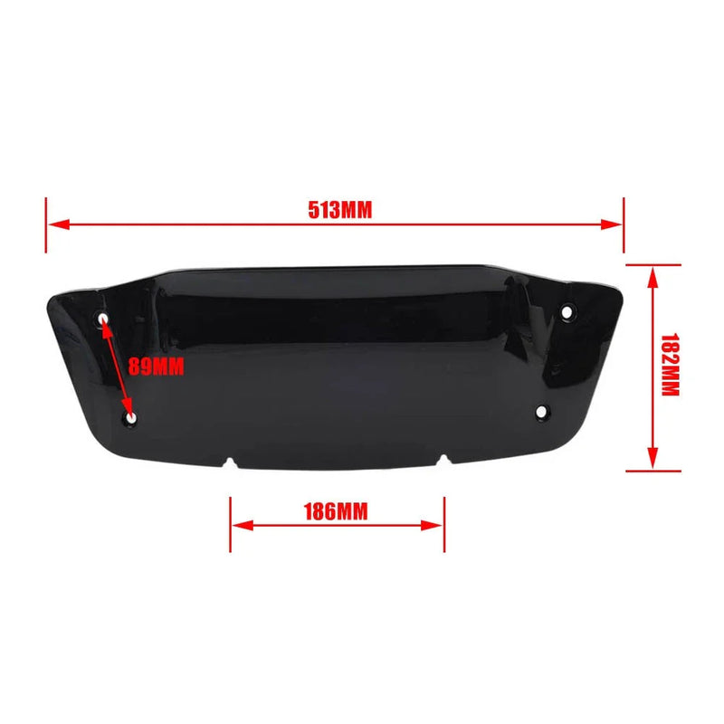 Harley CVO Street Glide FLHXSE (2023-2024) Black 7" Windshield