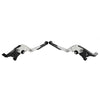 BMW R1200 / 1250GS Silver CNC Extendable Brake Clutch Levers (2013-2020)