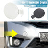 Honda Fit Jazz GK5 (2014-2017) White Front Bumper Tow Hook Cover