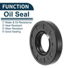 Oil Seal 18x40x7mm Black 5Pcs