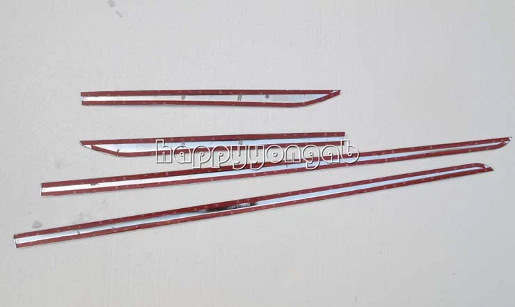 Nissan Qashqai Rogue Sport Chrome Body Side Molding Cover Trim (2014-2021)