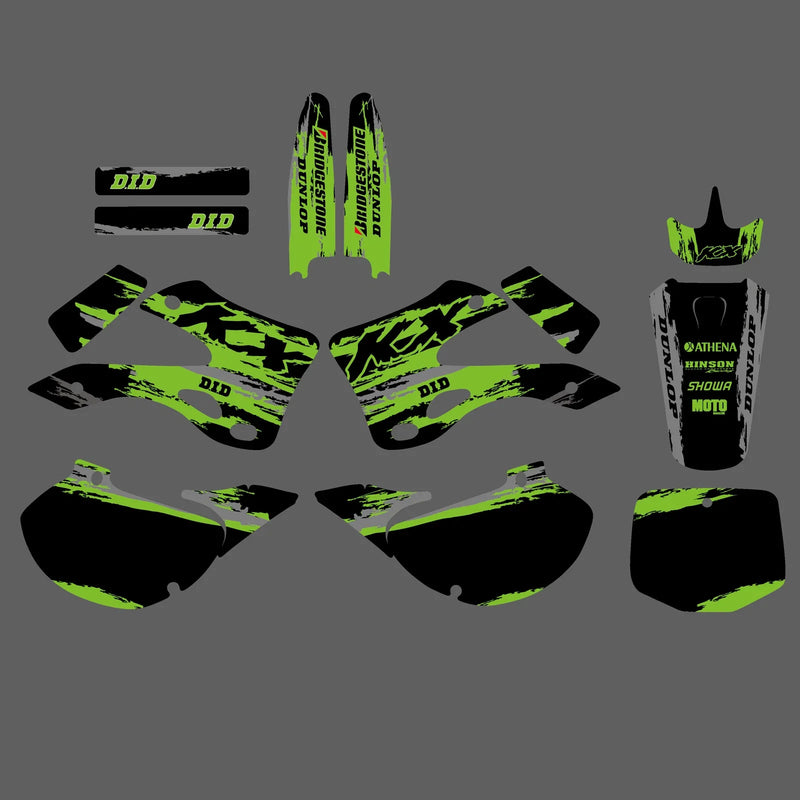 Kawasaki KX125 KX250 Decal Kit (1999-2002)