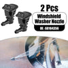 Jeep Wrangler Front Windshield Washer Nozzles (2013-2017)